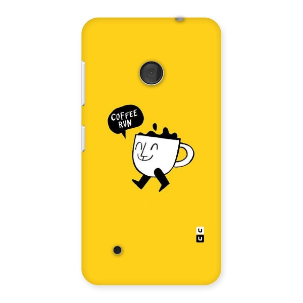 Coffee Run Back Case for Lumia 530