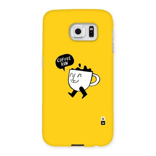 Coffee Run Back Case for Samsung Galaxy S6