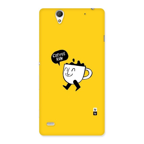 Coffee Run Back Case for Sony Xperia C4