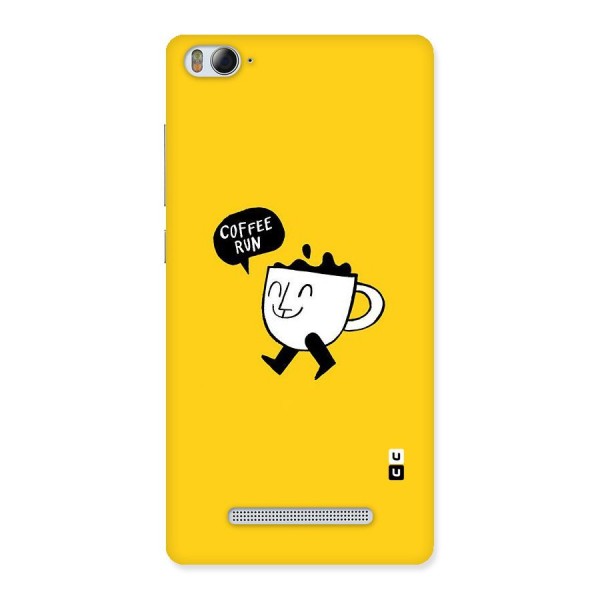 Coffee Run Back Case for Xiaomi Mi4i