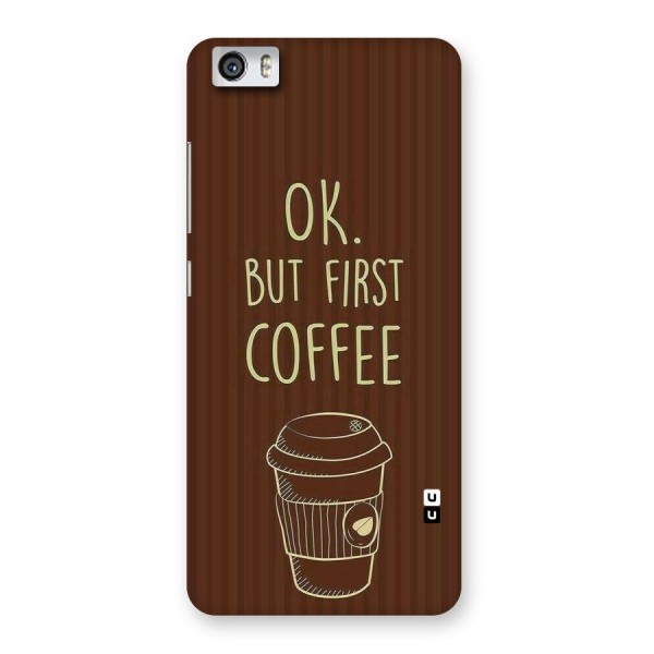 Coffee Stripes Back Case for Xiaomi Redmi Mi5