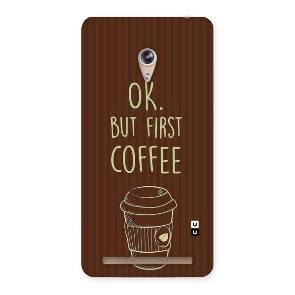 Coffee Stripes Back Case for Zenfone 6