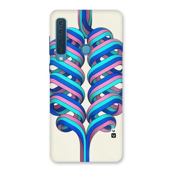 Coil Abstract Pattern Back Case for Galaxy A9 (2018)