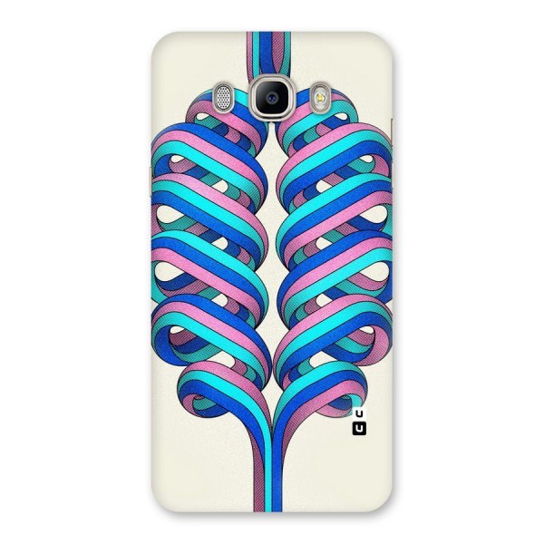 Coil Abstract Pattern Back Case for Galaxy On8