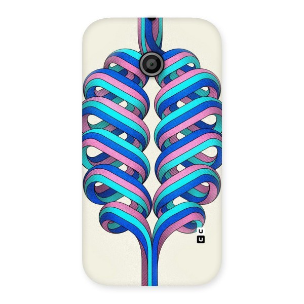 Coil Abstract Pattern Back Case for Moto E