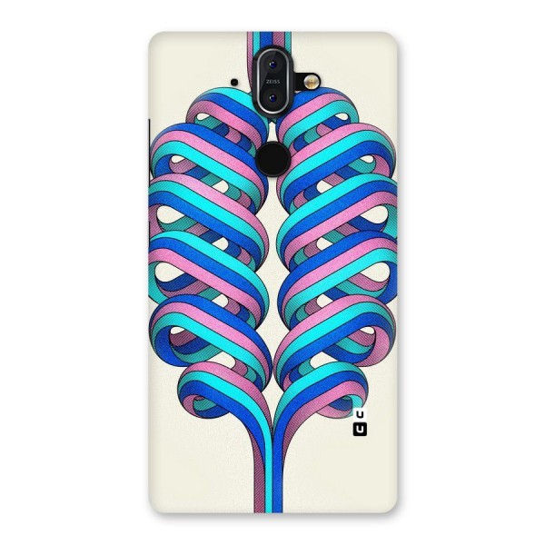 Coil Abstract Pattern Back Case for Nokia 8 Sirocco