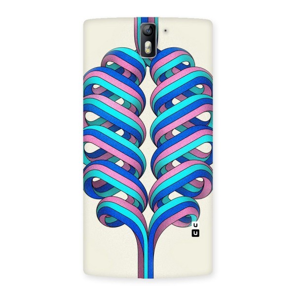 Coil Abstract Pattern Back Case for One Plus One