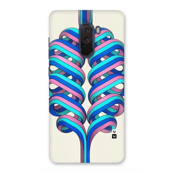 Coil Abstract Pattern Back Case for Poco F1