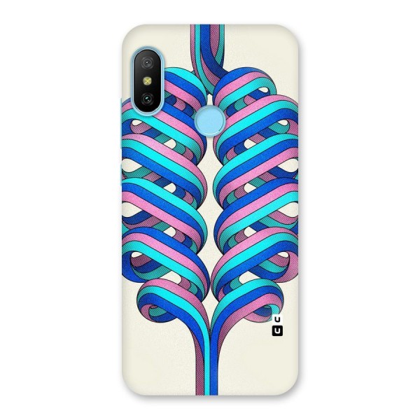 Coil Abstract Pattern Back Case for Redmi 6 Pro