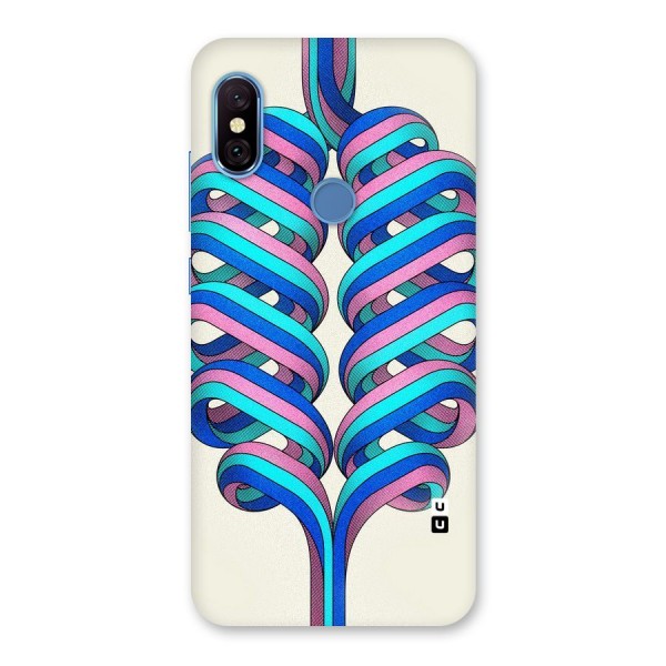 Coil Abstract Pattern Back Case for Redmi Note 6 Pro