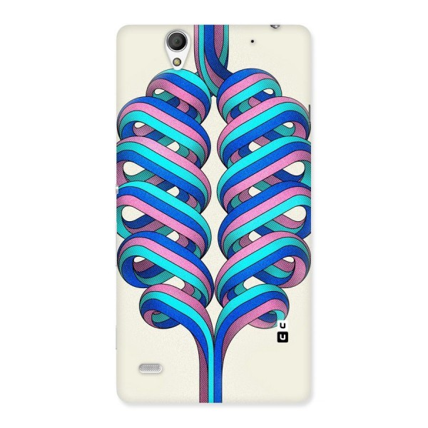 Coil Abstract Pattern Back Case for Sony Xperia C4