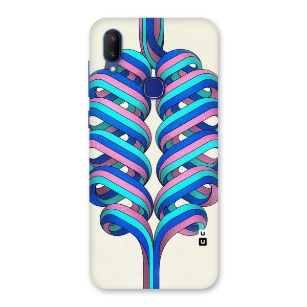 Coil Abstract Pattern Back Case for Vivo V11