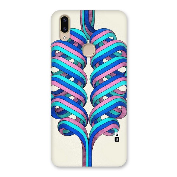 Coil Abstract Pattern Back Case for Vivo V9