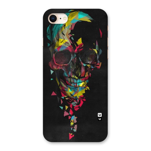 Colored Skull Shred Back Case for iPhone 8