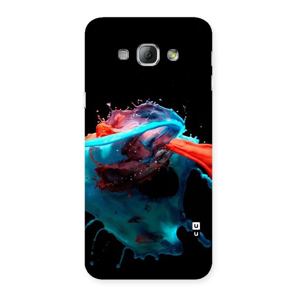 Colour War Back Case for Galaxy A8