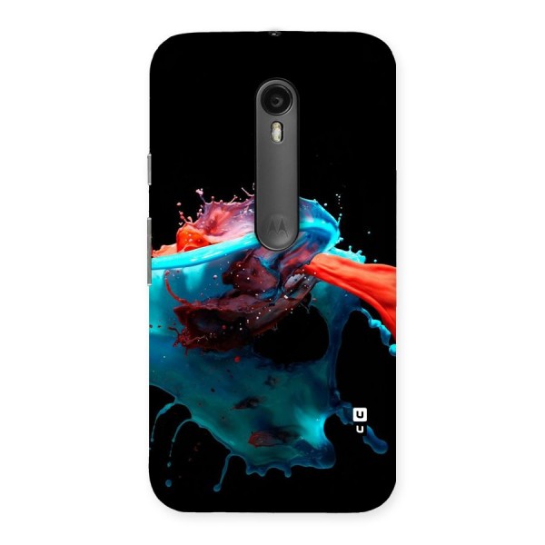 Colour War Back Case for Moto G3