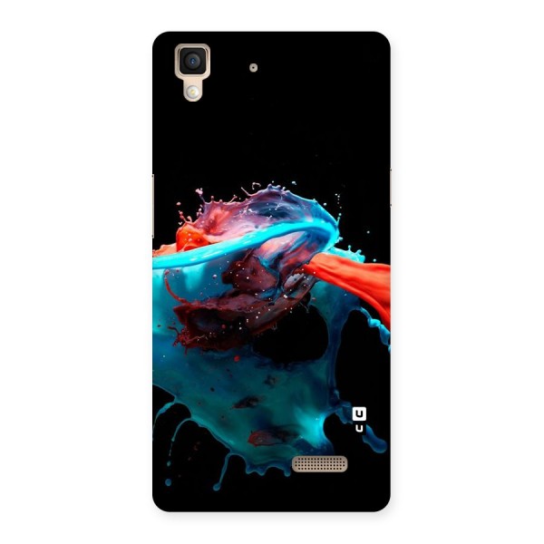 Colour War Back Case for Oppo R7