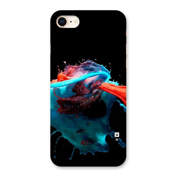 Colour War Back Case for iPhone 8