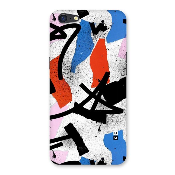 Coloured Abstract Art Back Case for Oppo A71