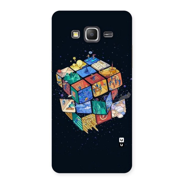 Coloured Rubic Back Case for Galaxy Grand Prime