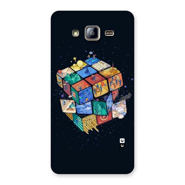 Coloured Rubic Back Case for Galaxy On5