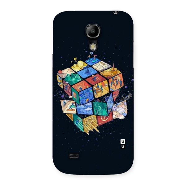 Coloured Rubic Back Case for Galaxy S4 Mini