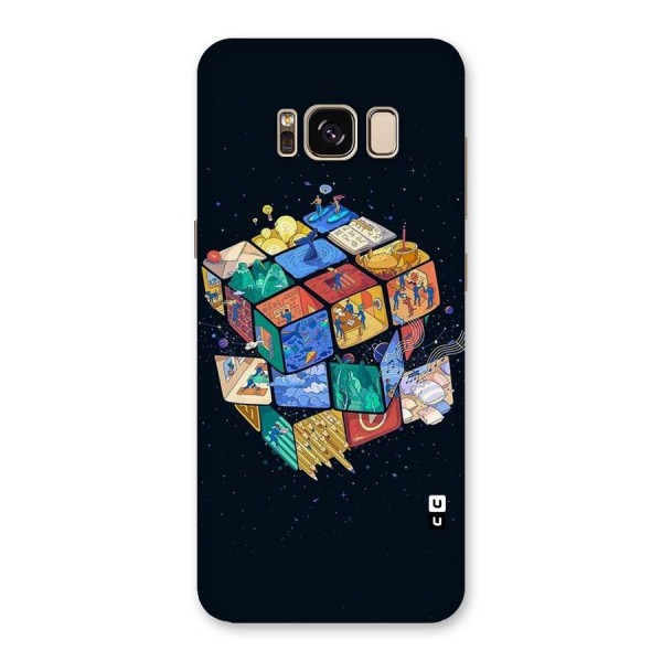 Coloured Rubic Back Case for Galaxy S8