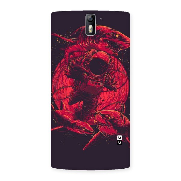 Coloured Spaceman Back Case for One Plus One