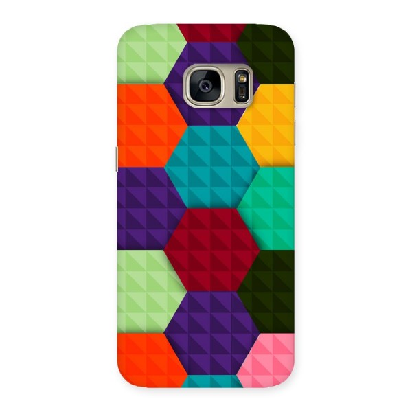 Colourful Abstract Back Case for Galaxy S7