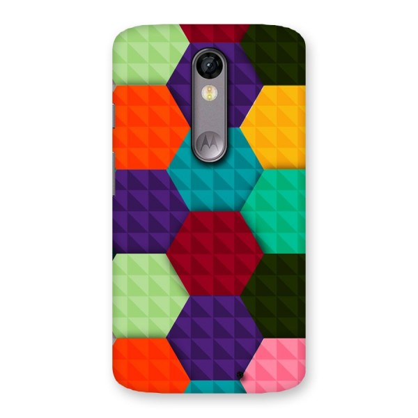 Colourful Abstract Back Case for Moto X Force