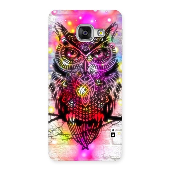 Colourful Owl Back Case for Galaxy A3 2016