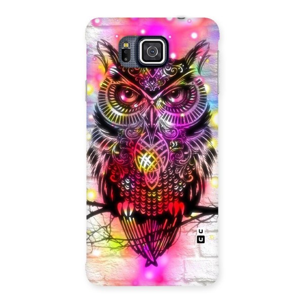 Colourful Owl Back Case for Galaxy Alpha