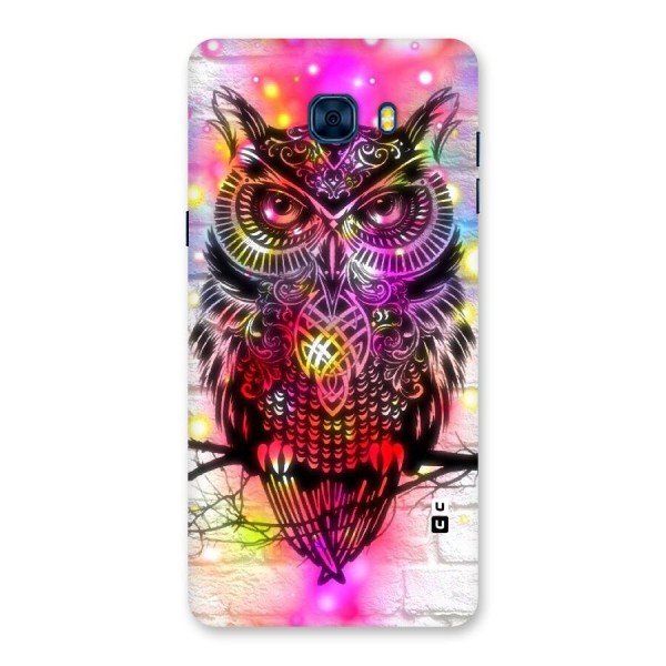 Colourful Owl Back Case for Galaxy C7 Pro