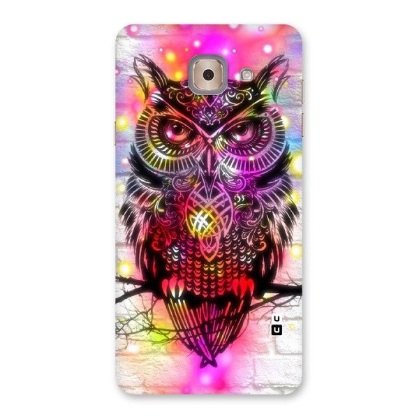 Colourful Owl Back Case for Galaxy J7 Max