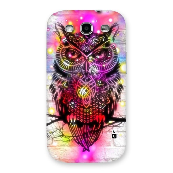 Colourful Owl Back Case for Galaxy S3 Neo