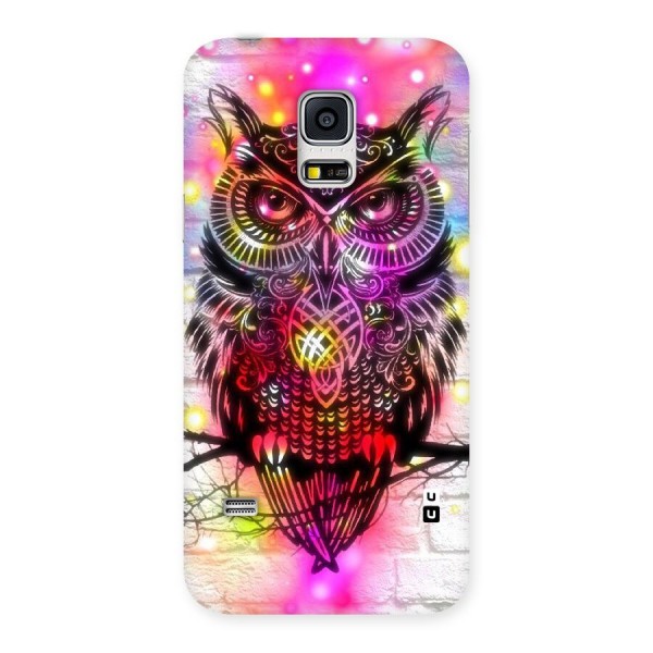 Colourful Owl Back Case for Galaxy S5 Mini