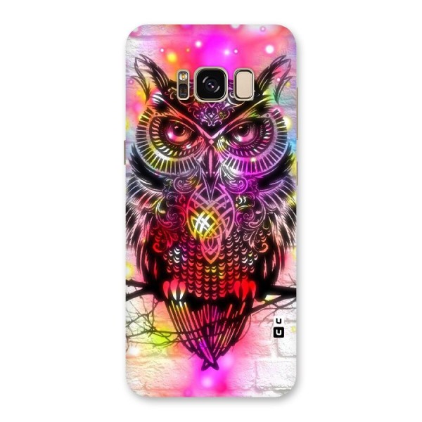 Colourful Owl Back Case for Galaxy S8