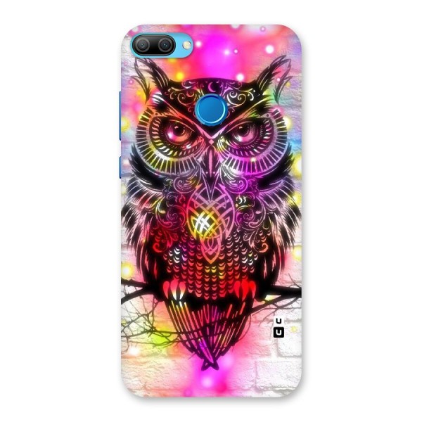 Colourful Owl Back Case for Honor 9N