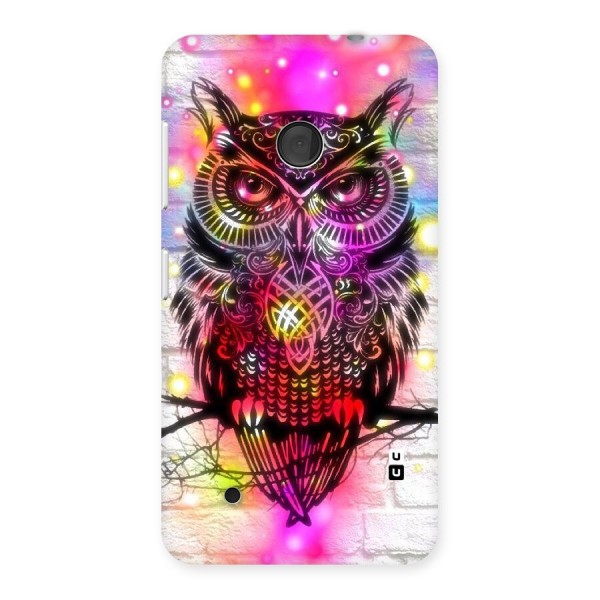 Colourful Owl Back Case for Lumia 530