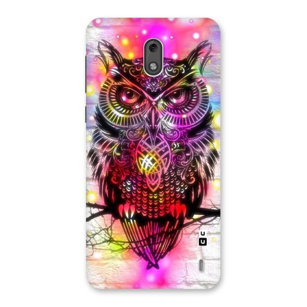 Colourful Owl Back Case for Nokia 2