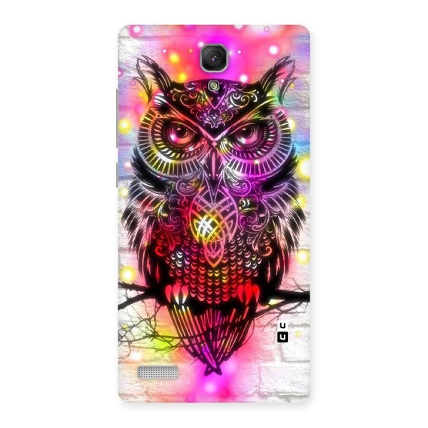 Colourful Owl Back Case for Redmi Note