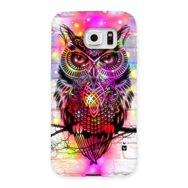 Colourful Owl Back Case for Samsung Galaxy S6