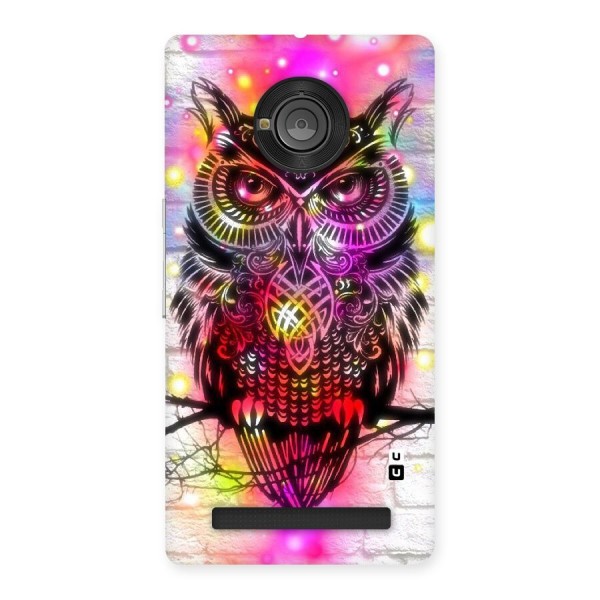 Colourful Owl Back Case for Yu Yuphoria