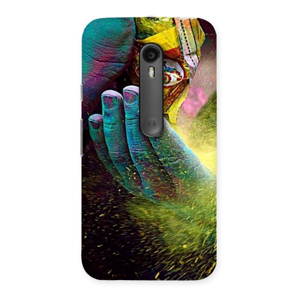 Colours Back Case for Moto G3