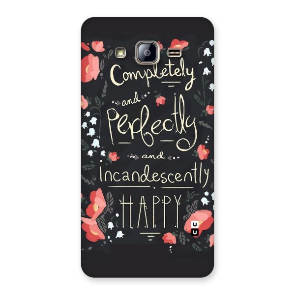 Completely Happy Back Case for Galaxy On5