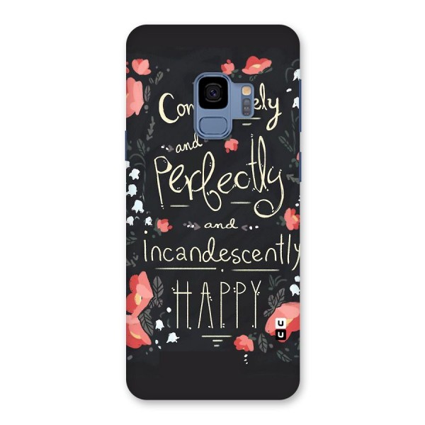 Completely Happy Back Case for Galaxy S9