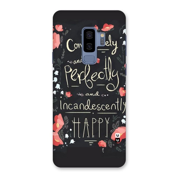 Completely Happy Back Case for Galaxy S9 Plus