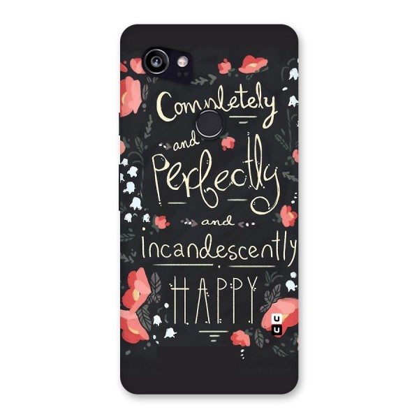 Completely Happy Back Case for Google Pixel 2 XL