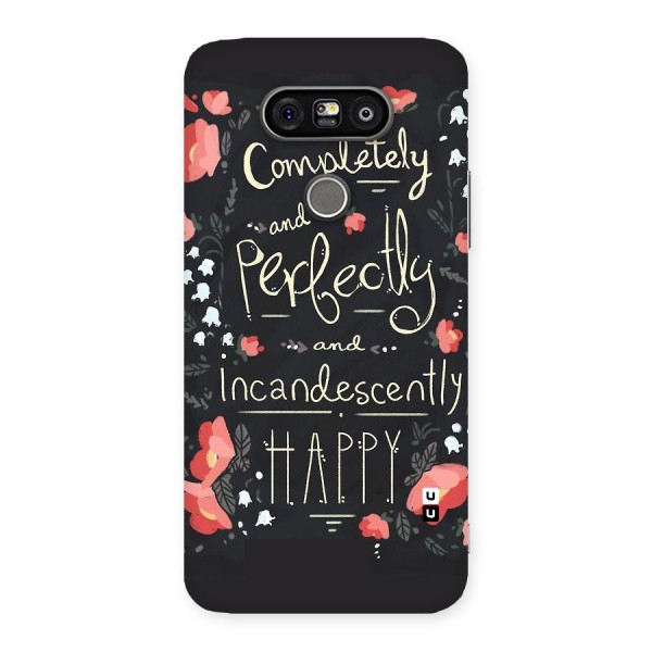 Completely Happy Back Case for LG G5