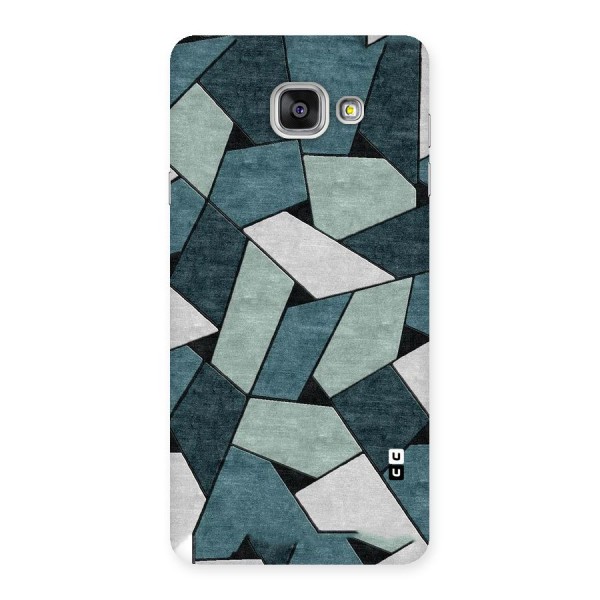 Concrete Green Abstract Back Case for Galaxy A7 2016